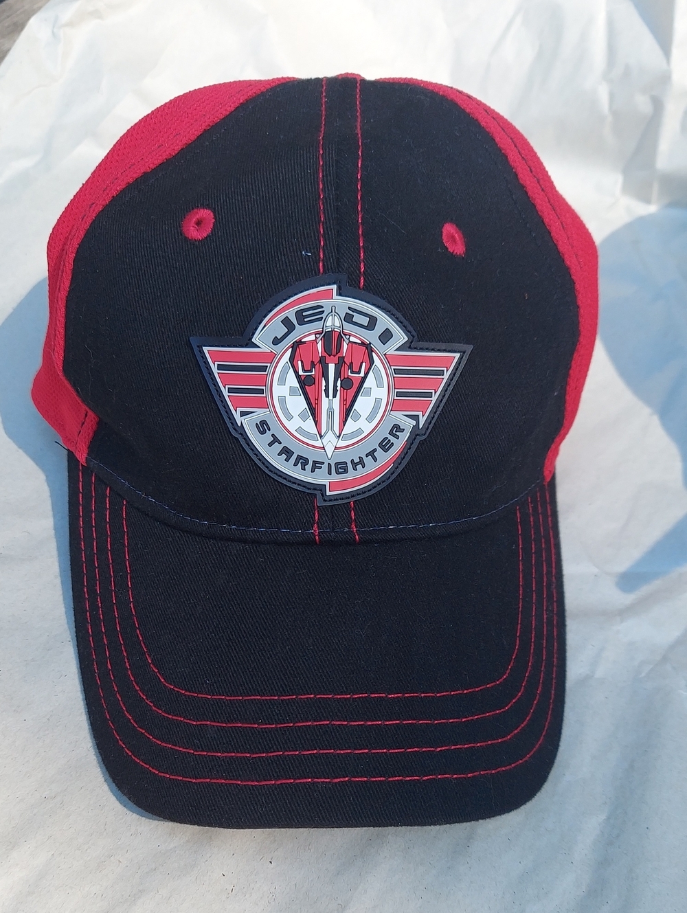 Star Wars Red and Black Logo Cap